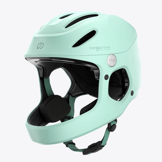 Virgo Kid Rosa - Casco integrale per bambini