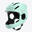 Virgo Kid Vert - Casque intégral Enfant