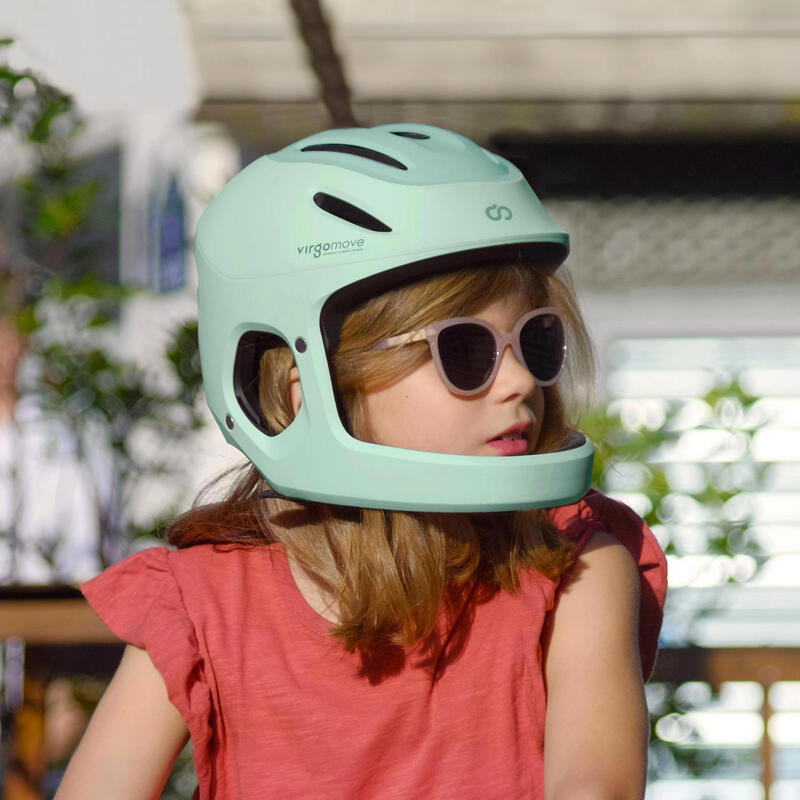 Virgo Kid Mips Vert - Casque intégral Enfant
