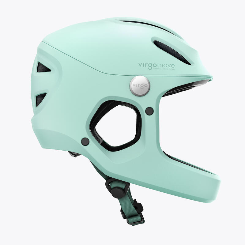 Virgo Kid Mips Vert - Casque intégral Enfant