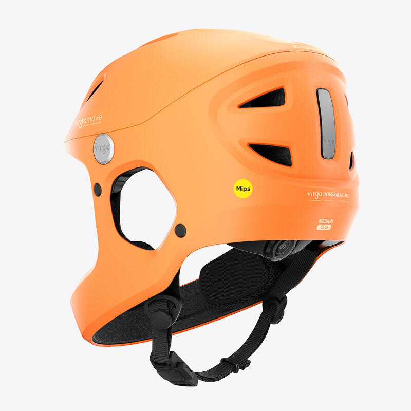 Virgo Access Mips Orange - Casque Intégral Urbain