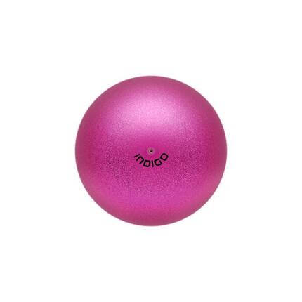 Bal Voor Ritmische Gymnastiek Met Glitter 400g INDIGO 19cm