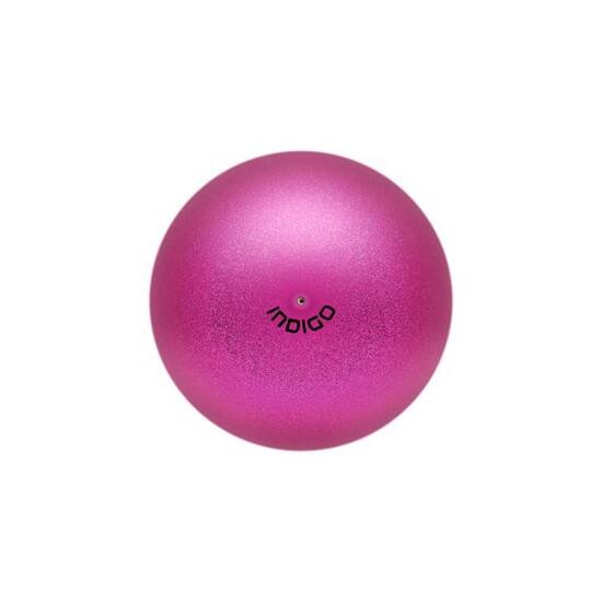 Bal Voor Ritmische Gymnastiek Met Glitter 400g INDIGO 19cm