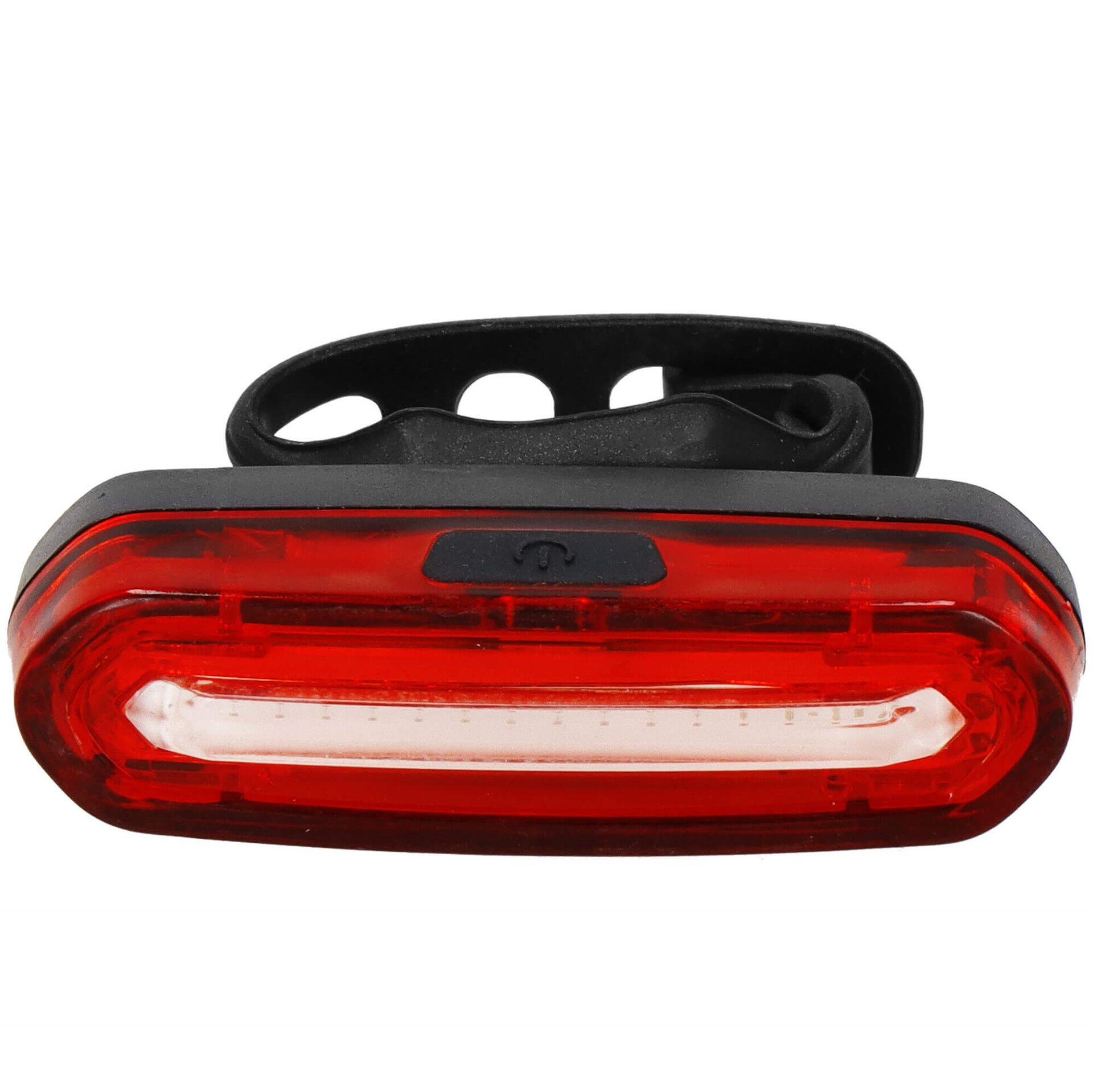 Lampka rowerowa tylna Springos 50 lumenów USB led 4/7