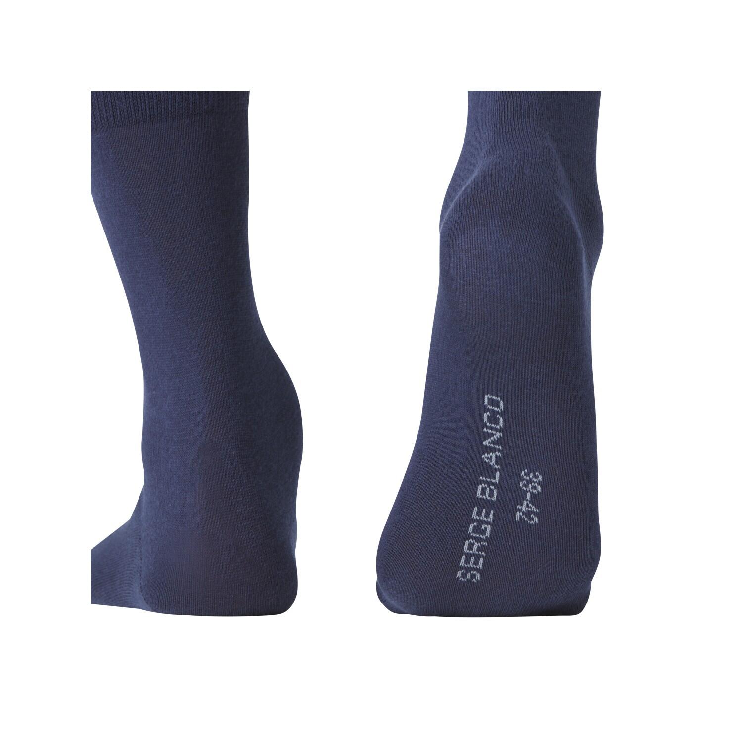 Lot de 6 Paires de Chaussettes de ville coton homme 4/5