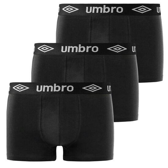Lot de 3 Boxers coton uni homme