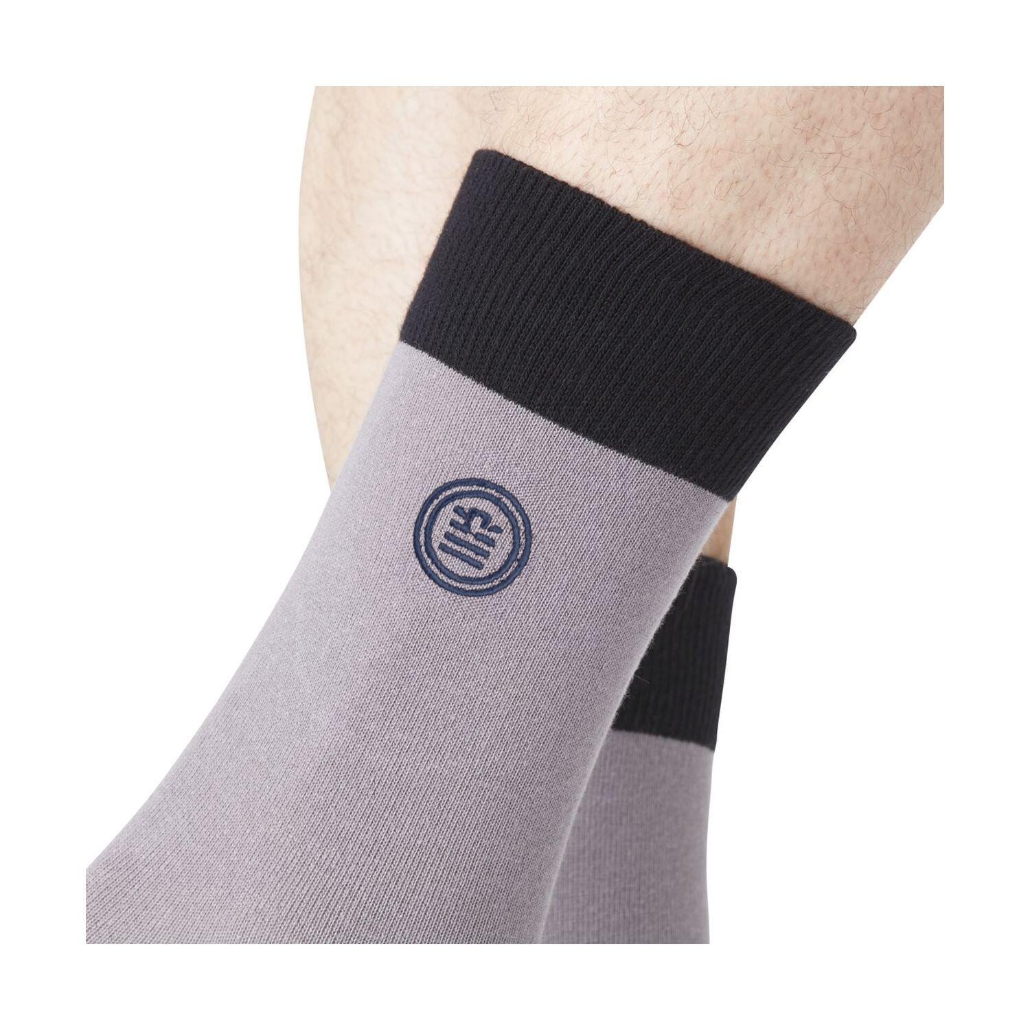 Lot de 6 Paires de Chaussettes de ville coton homme 2/5