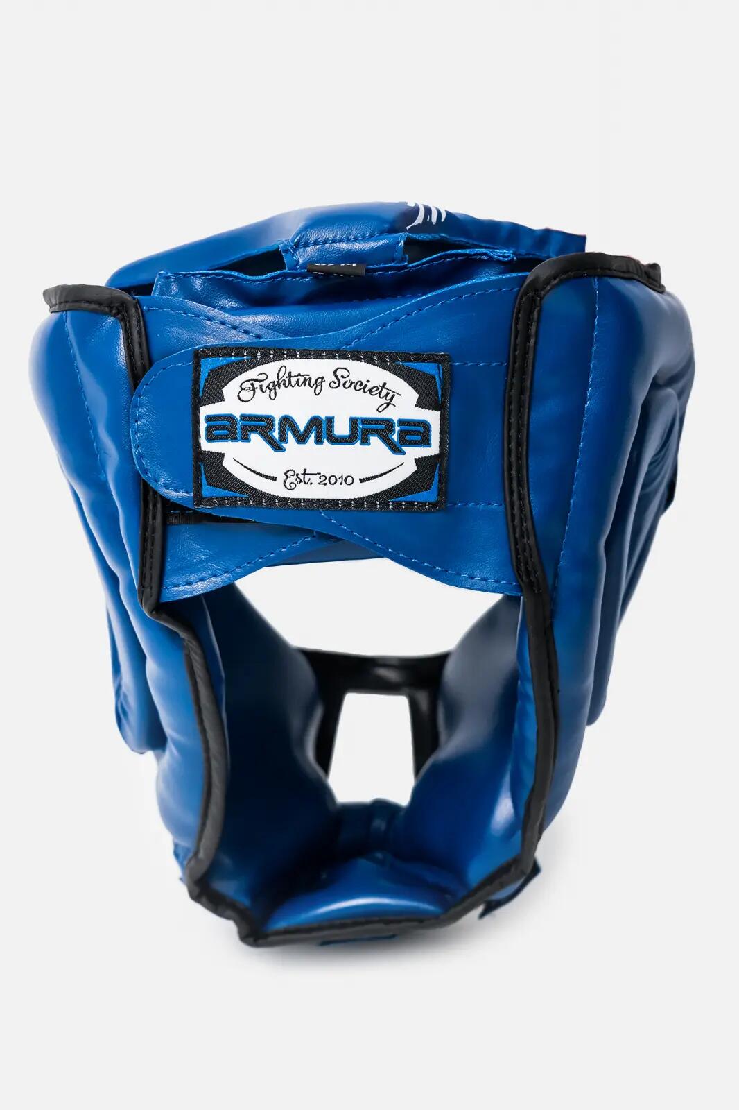 Casca ARMURA cu grilaj Dominator 2.0 Albastra 3/4