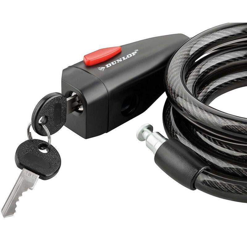 Cablu Antifurt Bicic. 150Cm Cu Cheie Negru