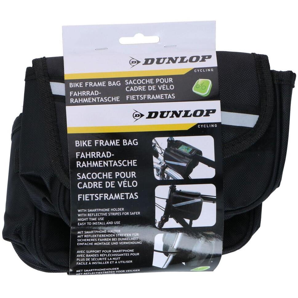 Sakwa torba rowerowa na ramę z etui na telefon Dunlop