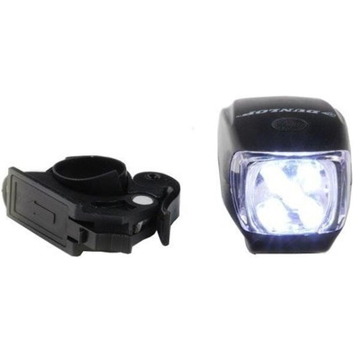 Zestaw lamp rowerowych led przód i tył Dunlop 4/7