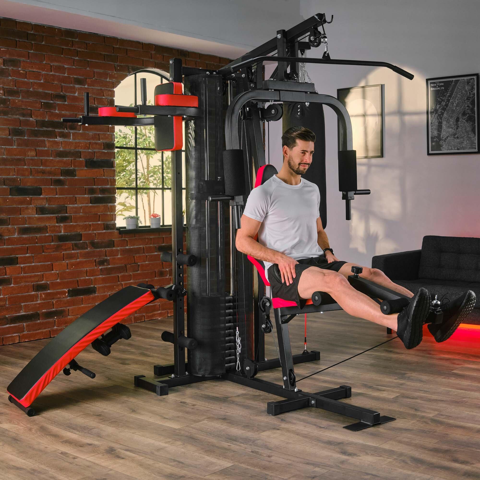 Atlas treningowy z workiem 3-stanowiskowy Ho-Sport