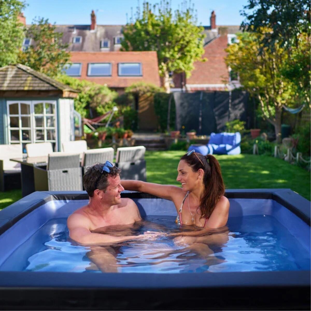 Spa 6 pers Netspa Celestia - Semi-rigide, 1100L, 180x70cm, Verwarming 2/7
