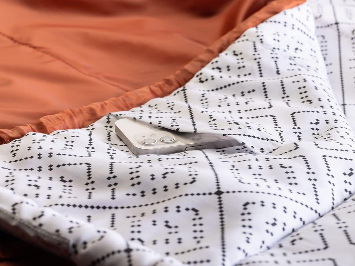 Deken slaapzak Iceland Double Flannel - Deelbaar - 2 persoons