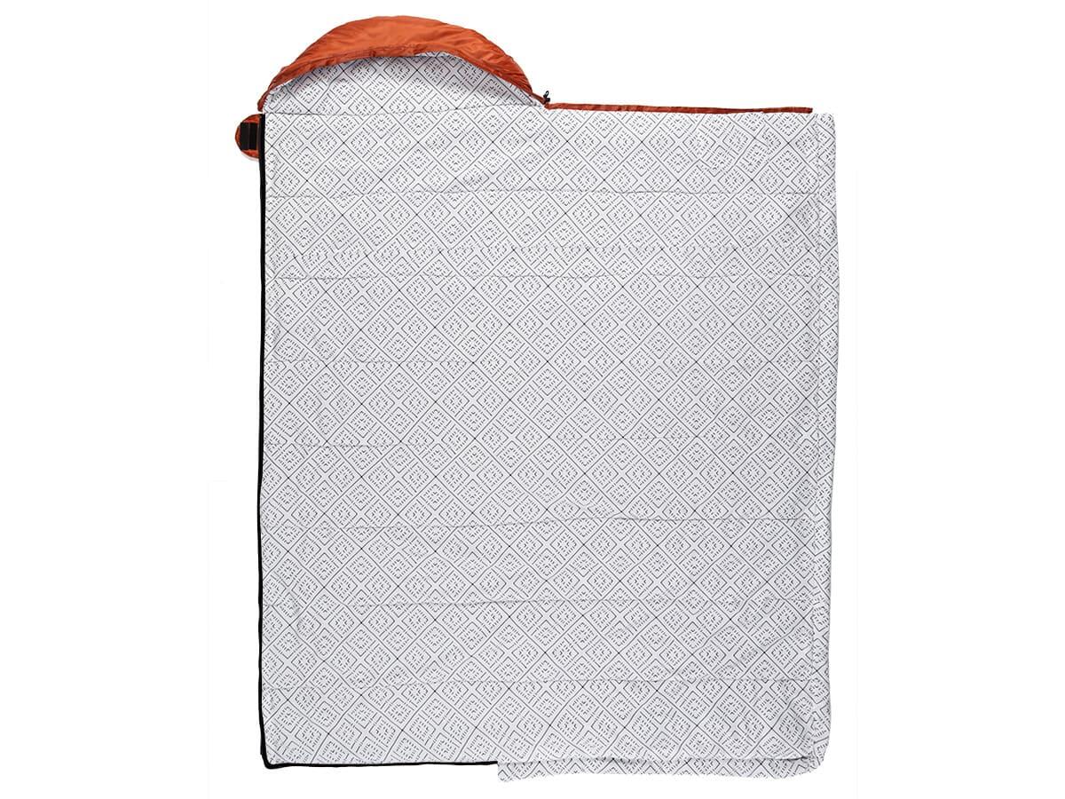 Saco de dormir Iceland - acoplable - 220(190+30) x 80 cm - bolsa transporte 5/7