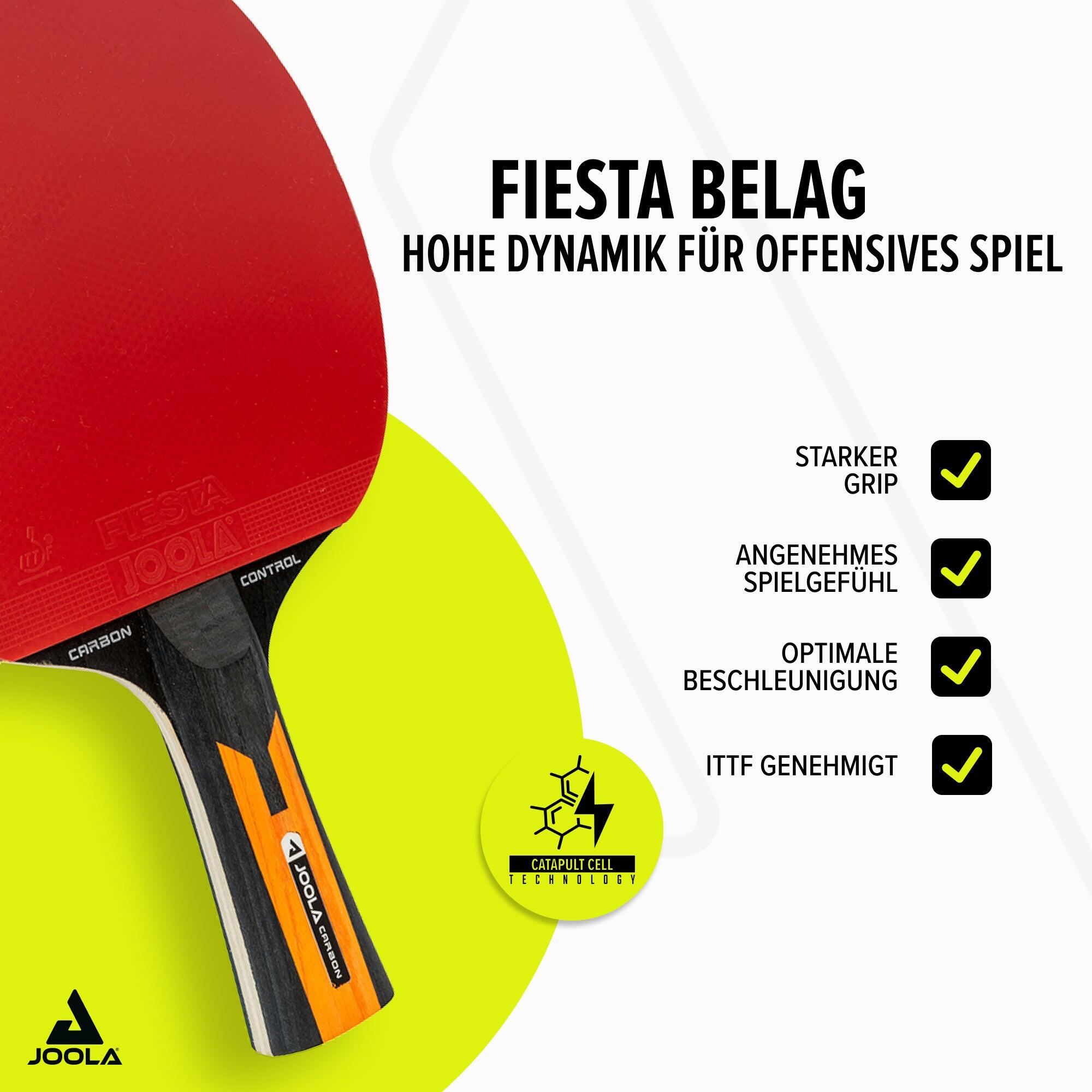 JOOLA Tischtennisschläger CARBON CONTROL 4/7