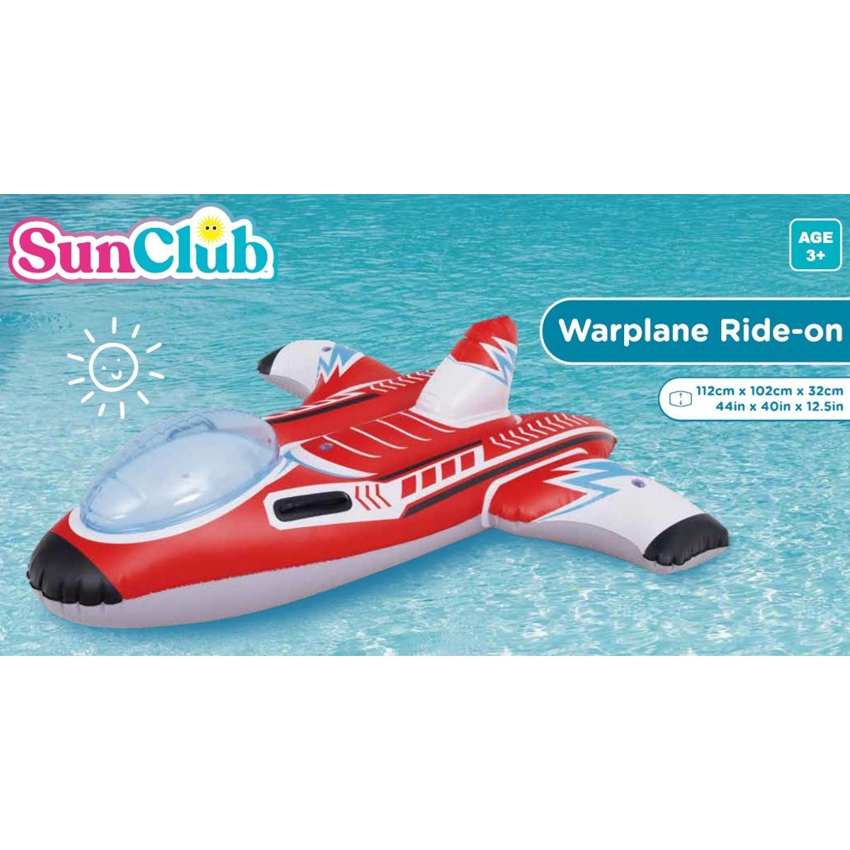 Zabawka dmuchana Sun Club 112x102x32CM samolot 6/6