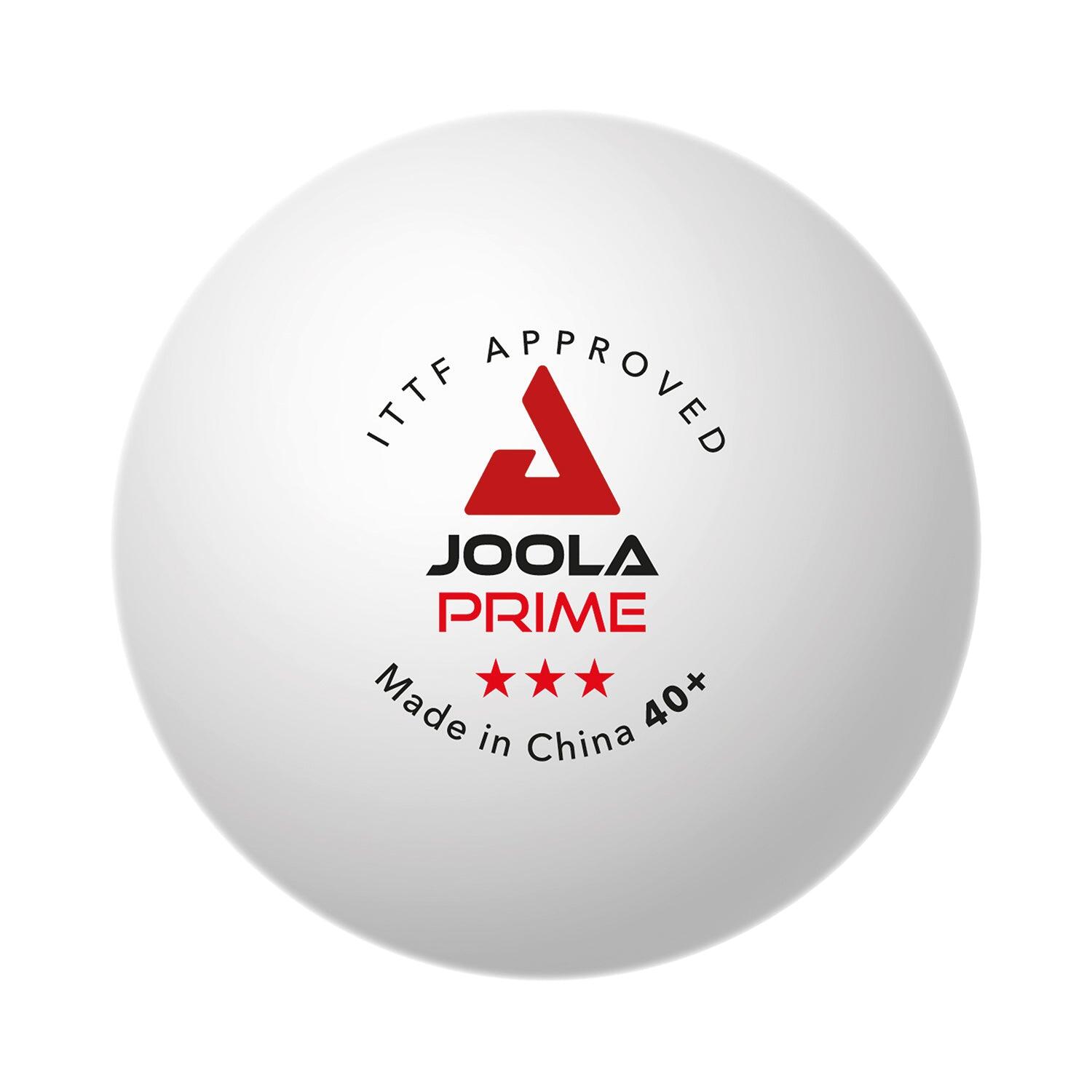 Bolas de ténis de mesa JOOLA PRIME *** 40+ WHITE 72