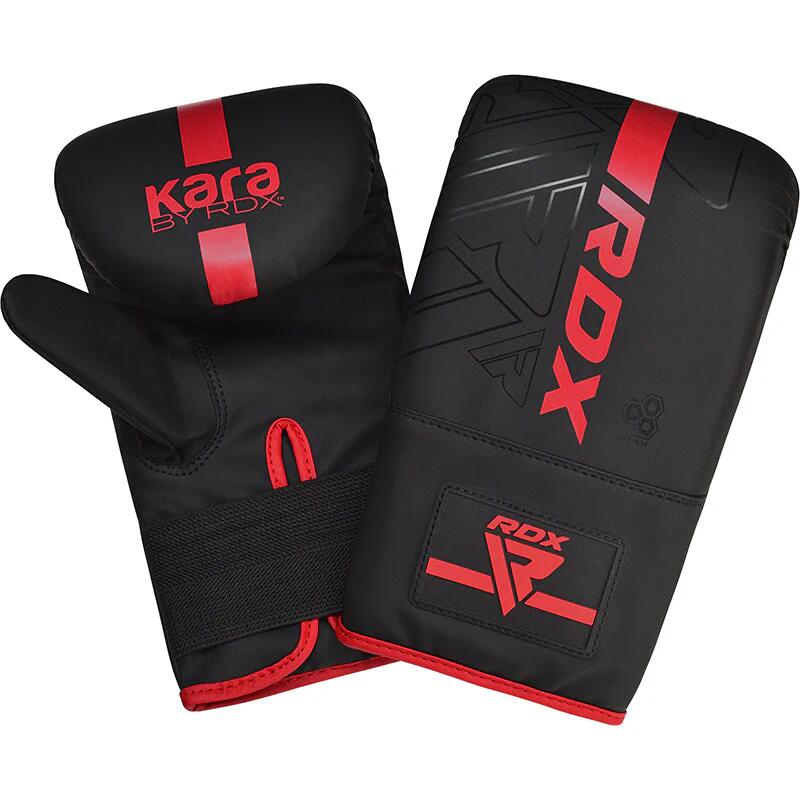 Gants de sac RDX F6 – Rouge Mat – Entraînement Boxe 5/5