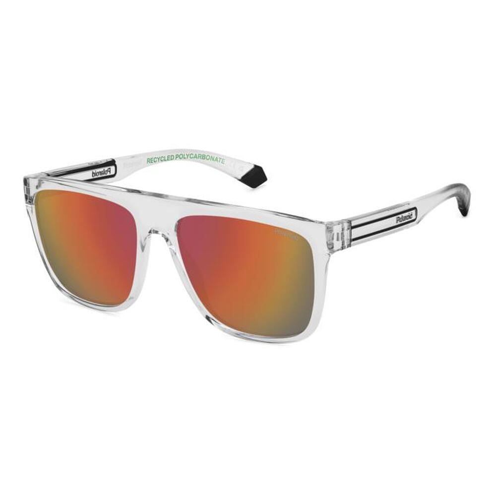 Polaroid - Lunettes De Soleil Polarisées Polaroid Pld 2162/s 900 Pour Homme, Taille 56 Mm - Lunettes De Soleil - Rouge|vert - No Size - Decathlon