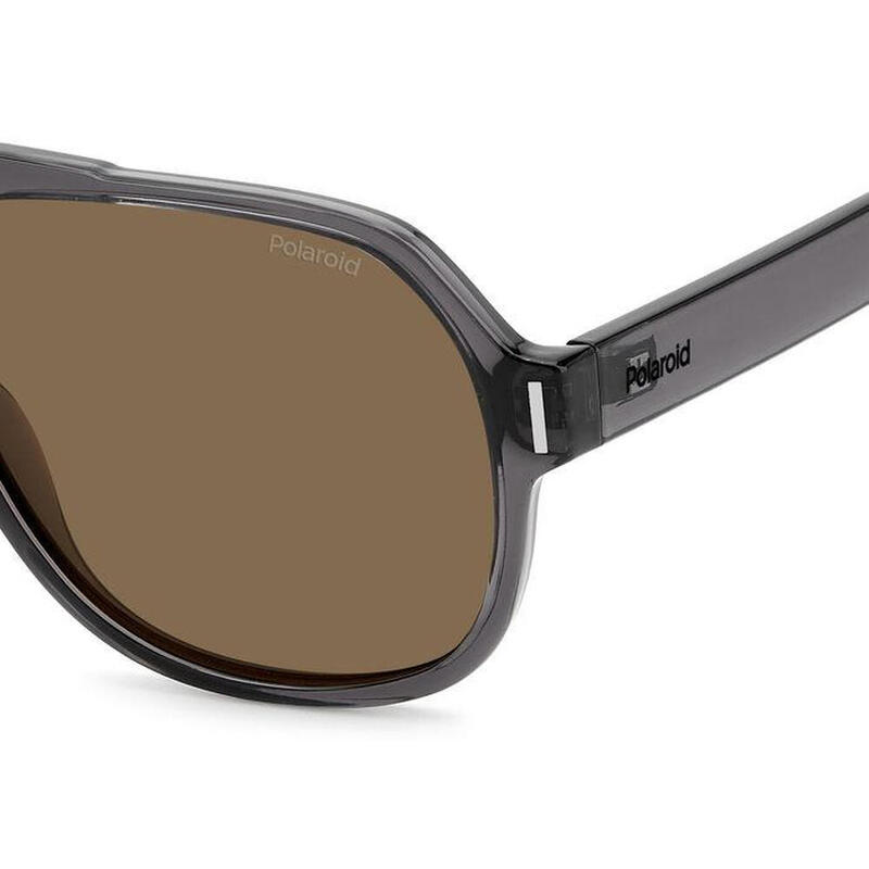 Lunettes De Soleil Polarisées Smith Optics Embark - Violet/marron Cendre Hi Viz 58mm