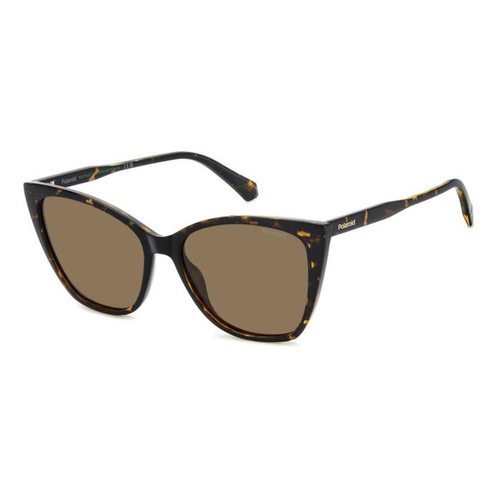 Polaroid - Lunettes De Soleil Polarisées Polaroid Pld 4181/s 086 Pour Femme, Taille 56 Mm - Lunettes De Soleil - Marron|multicolore - No Size - Decathlon