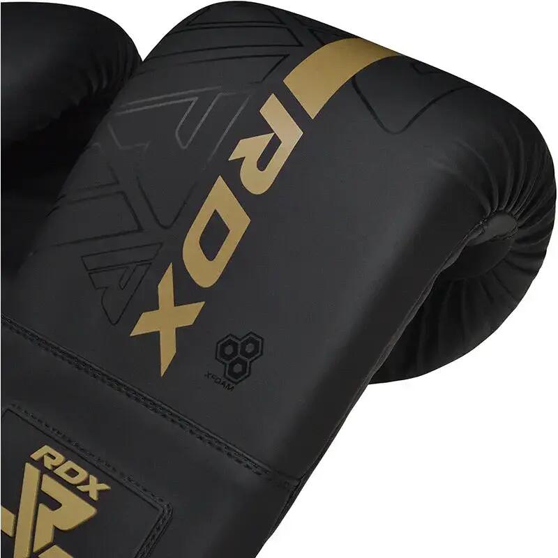 Gants de sac RDX F6 – Or Mat – Entraînement Boxe 4/8