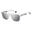 Polaroid 2161/S 900 Lunettes de soleil polarisées Couleur Transparent / Argent