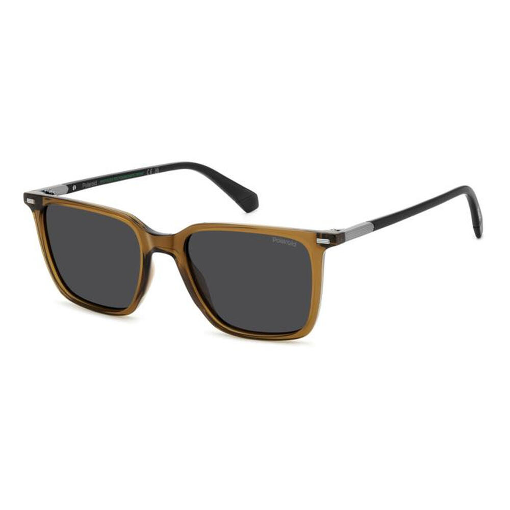 Polaroid - Lunettes De Soleil Polarisées Unisexes Polaroid Pld 4183/s/x 09q, Taille 53 Mm - Lunettes De Soleil - Gris|marron - Taille Unique - Decathlon