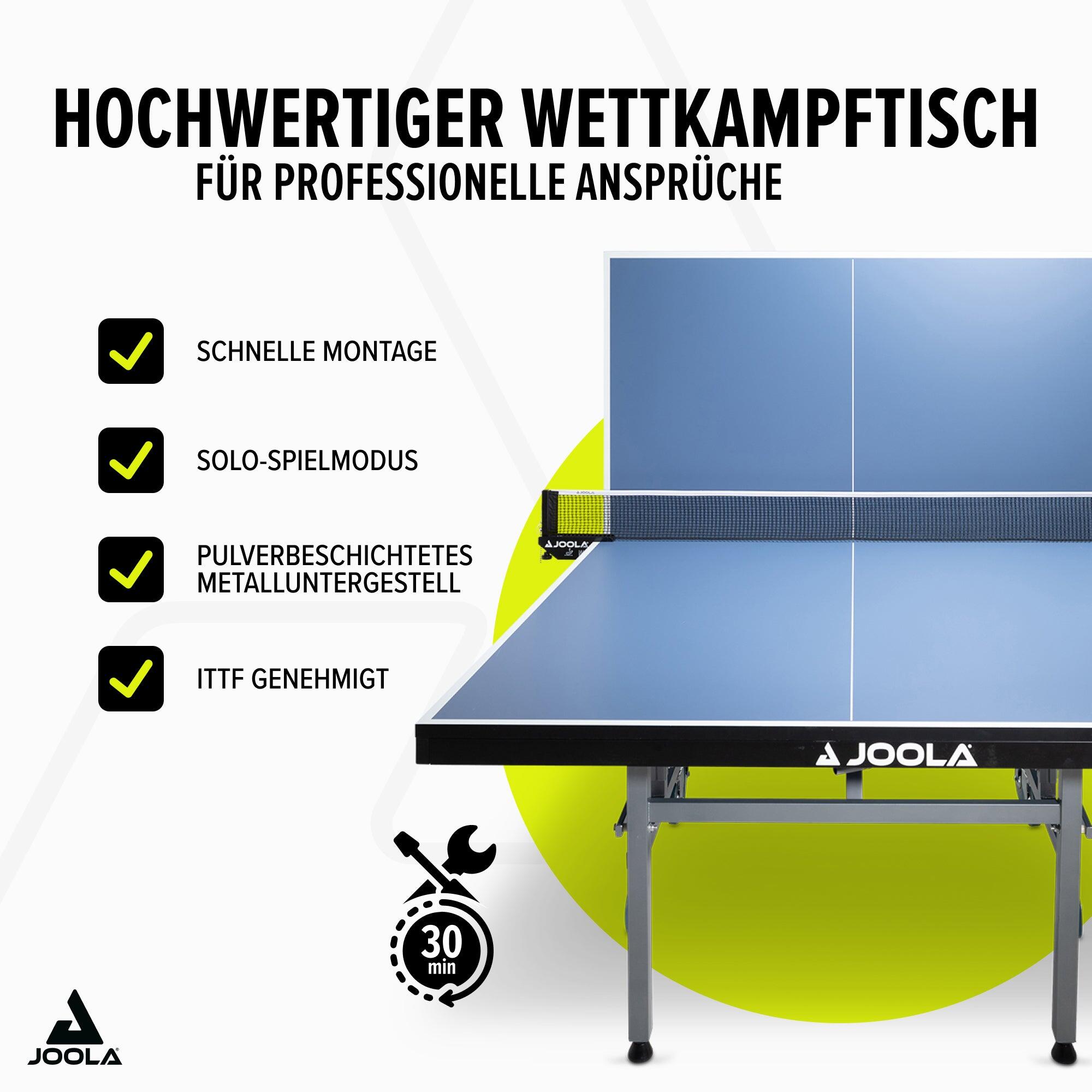 Mesa de tenis de mesa JOOLA WORLD CUP 25-S ITTF BL 2/7