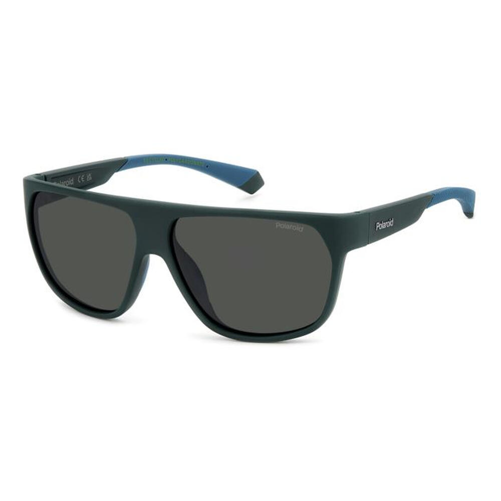 Polaroid - Lunettes De Soleil Polarisées Polaroid Pld 7053/s Dld Pour Homme, Taille 60 Mm - Lunettes De Soleil - Gris|vert - No Size - Decathlon