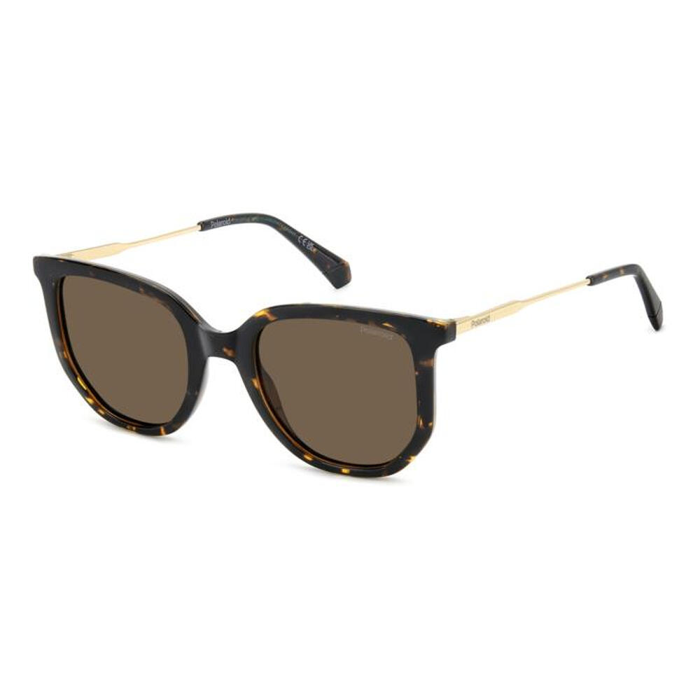 Polaroid - Lunettes De Soleil Polarisées Polaroid Pld 4185/s/x 086 Pour Femme, Taille 51 Mm - Lunettes De Soleil - Marron|multicolore - Taille Unique - Decathlon