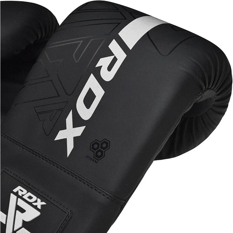 Gants de sac RDX F6 – Blanc Mat – Entraînement Boxe 4/6