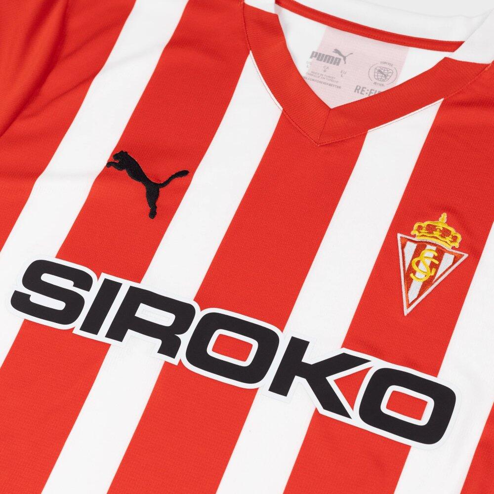 Maglia ufficiale Puma Adulto Real Sporting Stagione 2024-25 sport.football Uomo 3/4