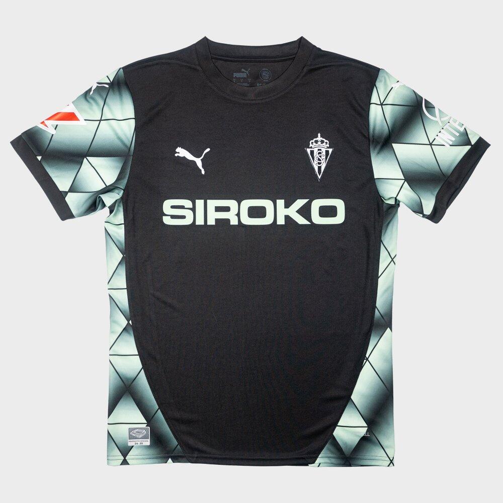 Camisola de futebol oficial da Puma para rapaz Real Sporting Temporada 2024-25 s