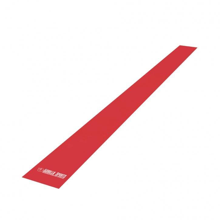 GORILLA SPORTS Fitnessband - Latex - 120 cm - Rood