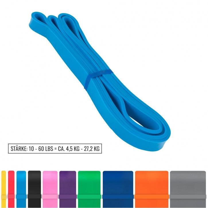 Banda Elástica Resistencia Gorilla Sports Azul Ca  4,5 a 27,2 Kg 2/7