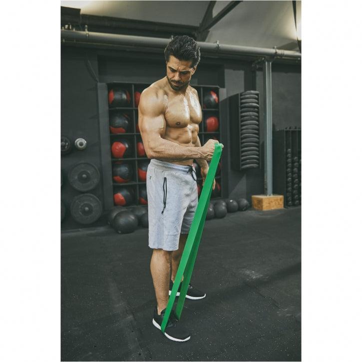 Banda Elástica Resistencia Gorilla Sports Verde Ca 22,7 a 54,4 Kg 4/7