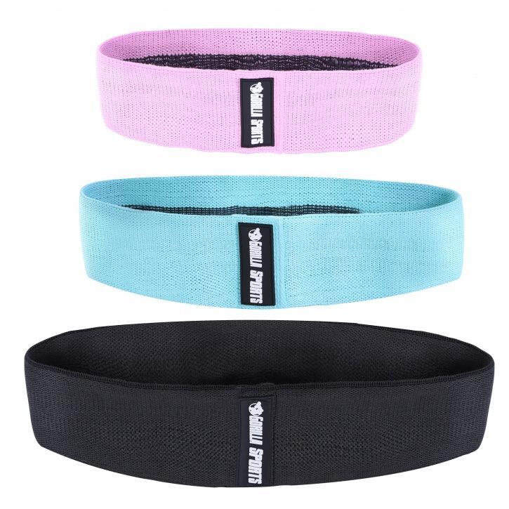 BANDE DE RÉSISTANCE ÉLASTIQUE | SQUATS ET SAUT | TAILLE L COLORIS NOIR 3/7