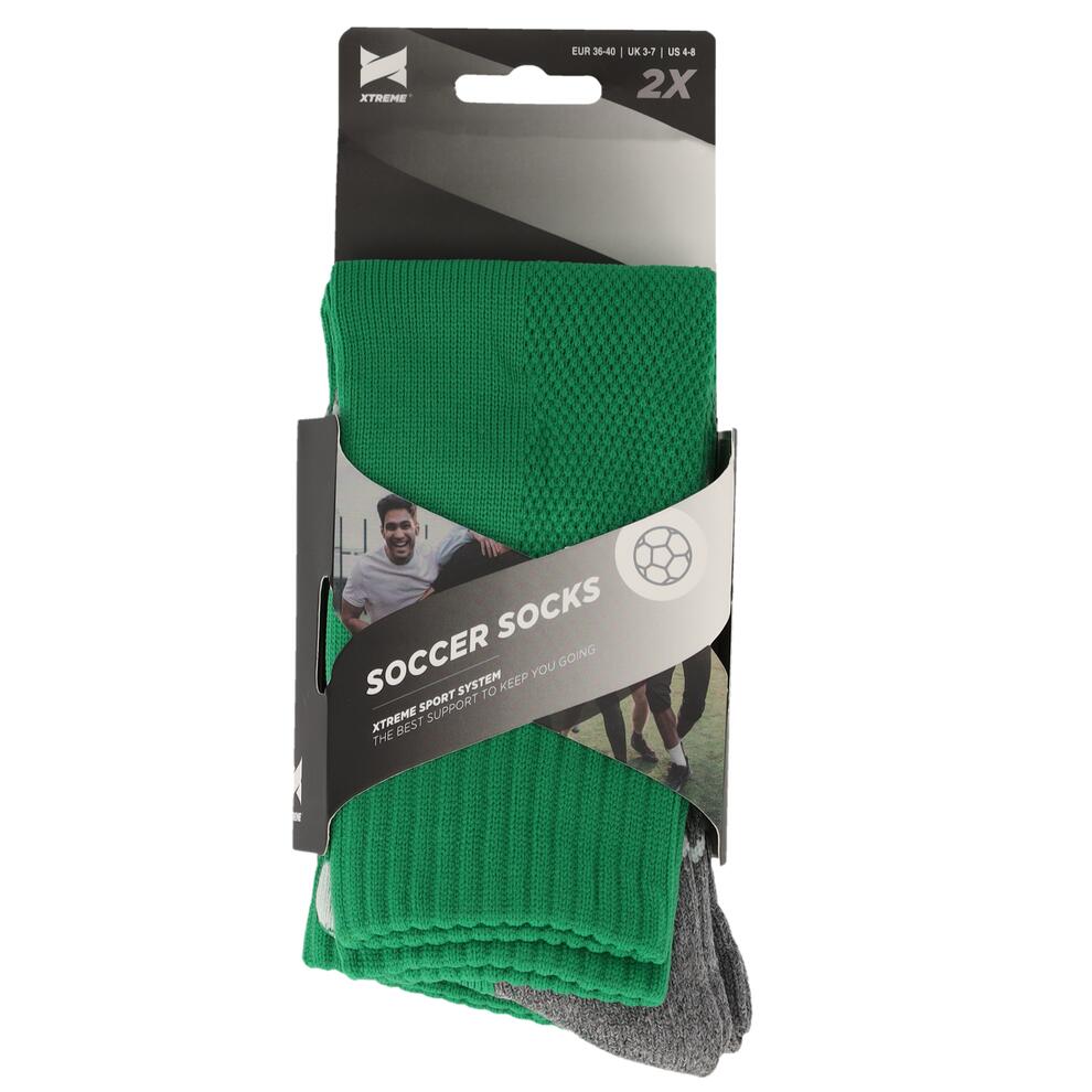 Voetbalsokken - 2-Paar - Voetbalkousen - Unisex 4/5