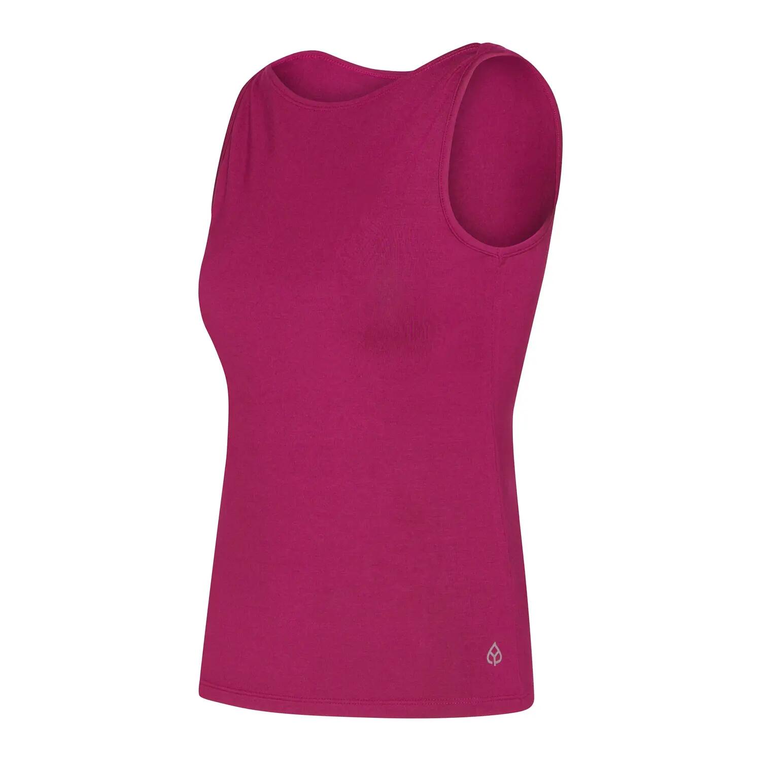 Débardeur à encolure bateau, modal, Berry (violet raisin) 2/6