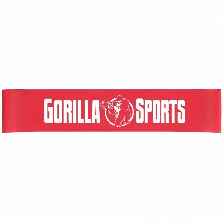 Gorilla Sports - Bande De Résistance Courte De 0,6 Mm - Résistance : 20 Lbs / 9 Kg | Coloris Jaun - Bande Élastique - 0,5 Kg - Decathlon