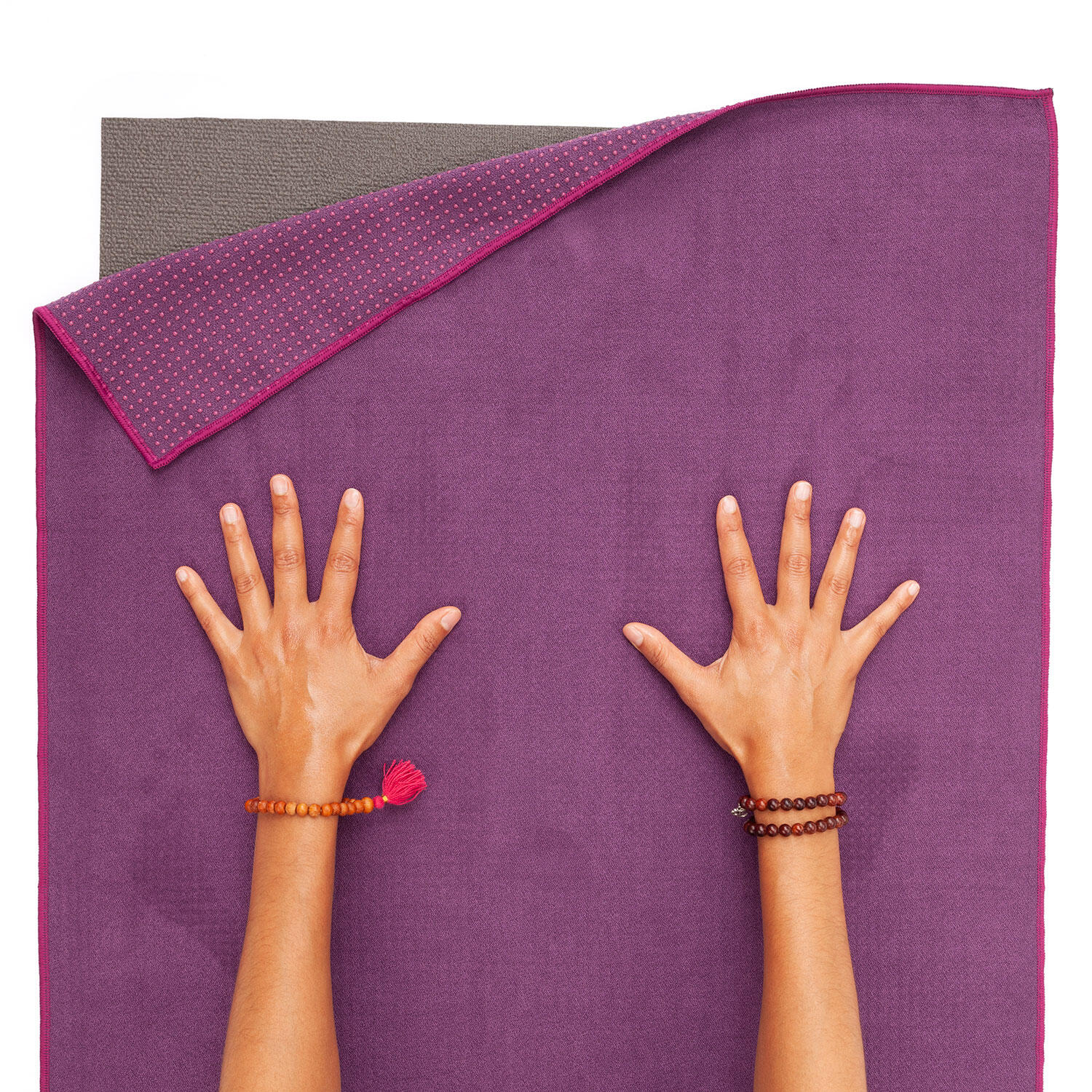 Toalla de yoga GRIP 183 x 61 cm microfibra 4/4