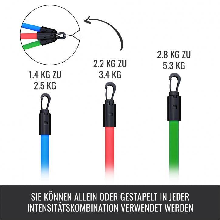 Fitness Tube Set - Weerstand 3/15