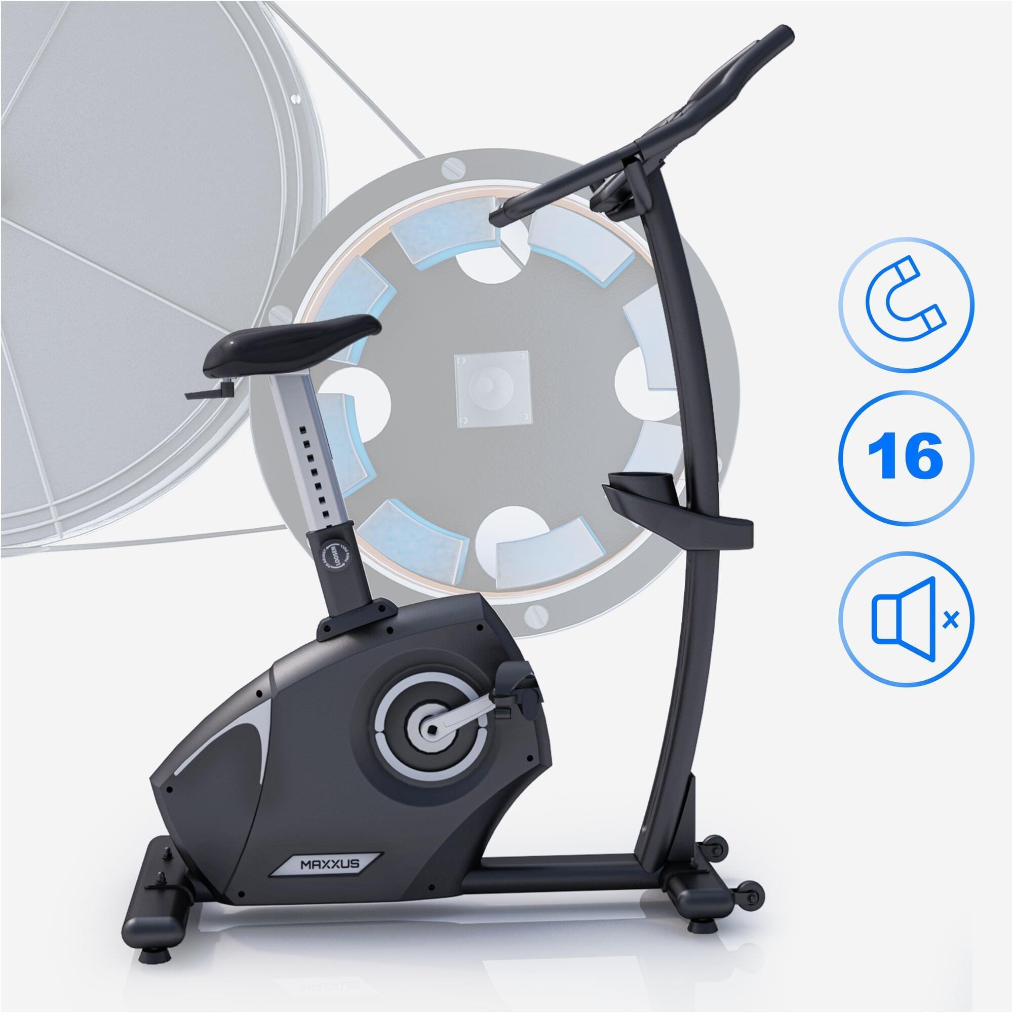 MAXXUS Ergometer Bike 4.2 - Hometrainer - Belastbaar tot 140 kg 6/7