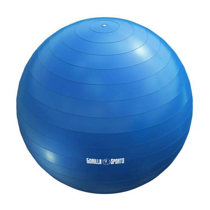 Gorilla Sports - Swiss Ball | Ballon De Gym | Diam 55 Cm | Coloris Au Choix - Swiss Ball - Taille Unique - Decathlon