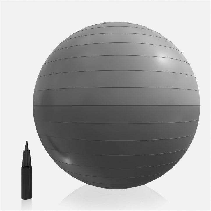 Fitball Pelota Pilates Resistente Gorilla Sports Gris Talla L -75