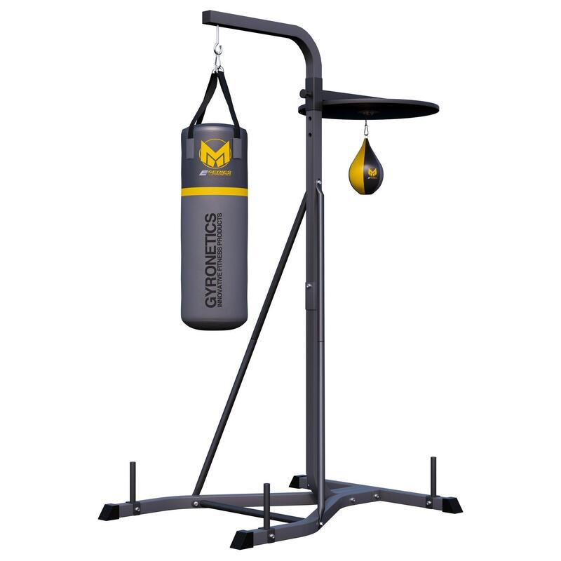 GYRONETICS Boxstation mit Boxsack und Punching Ball