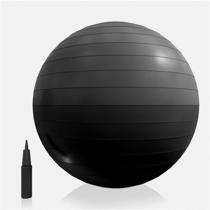 Minge de gimnastică Negru 75 cm