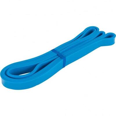 Weerstandsband licht blauw - resistance band - 19 mm - latex - 10 - 60 lbs